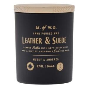 Makers of Wax Goods Vonná svíčka ve skle Leather & Suede 8,7oz