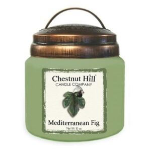 Chestnut Hill Candle CO Chestnut Hill Vonná svíčka ve skle Středomořský fík - Mediterranean Fig, 16oz