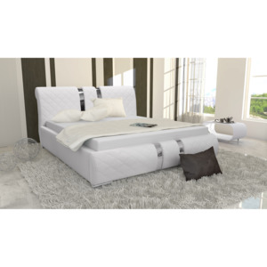 Čalouněná postel DINA + matrace DE LUX, 180x200, madryt 160