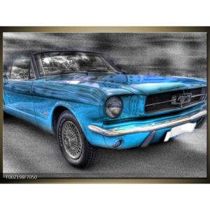 Obraz modrého auta (F002198F7050)
