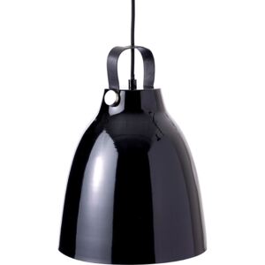 DybergLarsen Závěsné svítidlo / lustr, průměr svítidla 26,5 cm, černá, kov, oválné, severský styl Barva: černá