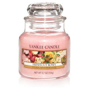 Yankee candle FRESH CUT ROSES MALÁ SVIEČKA 1038355