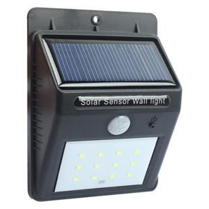 Solární LED světlo s PIR čidlem Solar 542 set 2 kusy (Solární LED světlo s PIR čidlem pohybu)