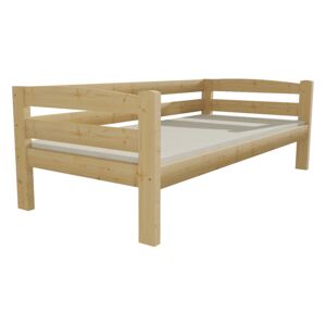 Vomaks Dětská postel DP 010 80 x 180 cm bezbarvý lak bez úložných prostor