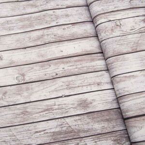 Vesna | Technická tkanina š. 160cm se zátěrem vzor dřevo