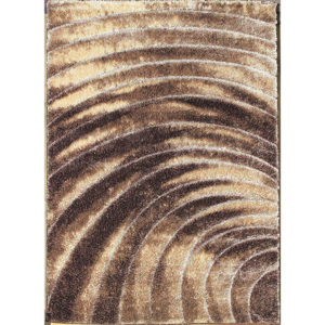 Hans Home | Kusový koberec Seher 3D 2872 Brown Beige - 60x100