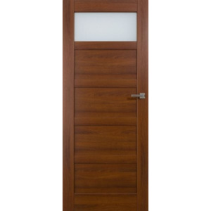 VASCO DOORS Interiérové dveře BRAGA kombinované, model 2, Merbau, D