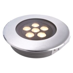LED Zápustné zemní svítidlo Flat 6 x 2W teplá bílá 15° - LIGHT IMPRESSIONS - LI-IMPR 100114
