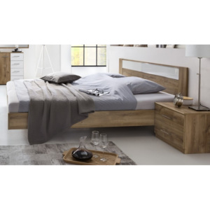 Dřevěná postel Pamela 140x200 cm, dub