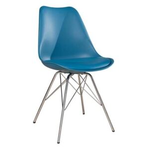 Jídelní židle Luton Retro modrá