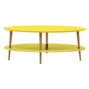 Konferenční stolek POTONS low žlutá