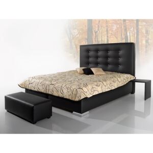 Čalouněná postel GRANDE s vysokým čelem - 180x200 s roštem ND 4, bez matrace
