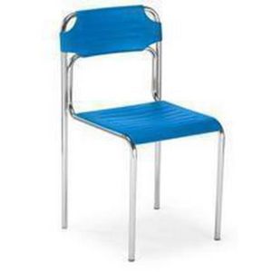 Plastová jídelní židle Cortessa, modrá