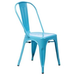 Jídelní židle Tolix 45, modrá 41317 CULTY