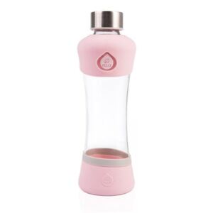 Růžová skleněná láhev z borosilikátového skla Equa Active Berry, 550 ml