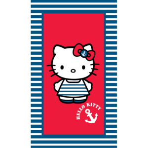 CTI Osuška Hello Kitty námořnice 75x150 cm