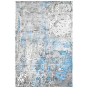 Ručně tkaný kusový koberec Taste 120 | modrý Typ: 200x290 cm