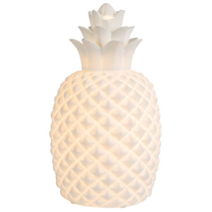 Kaemingk Stolní lampa "Ananas" porcelánová,17x30m