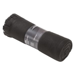 Fleecová deka 130x170 cm JN956 - Černá | 130 x 170 cm