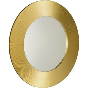 SAPHO SUNBEAM zrcadlo v rámu, pr.90cm, zlatá SB900