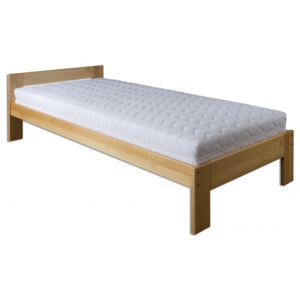 Dřevěná postel 90x200 cm s možností výběru moření typ KL184 KN095