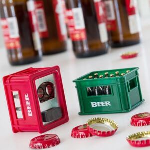 Otvírák s magnetem bedýnka piva Gadget and Gifts Zelená