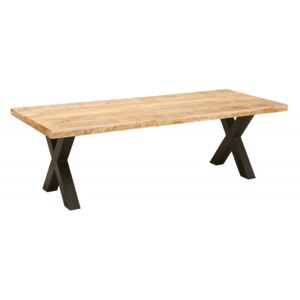 Jídelní stůl IRON CRAFT X NATUR 240 CM masiv mango Nábytek | Jídelní prostory | Jídelní stoly | Všechny jídelní stoly