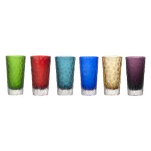 Set skleničky Kuličky, barva mix barev, objem 290 ml