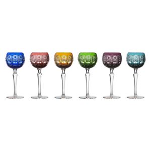 Set sklenice na víno Petra, barva mix barev, objem 190 mm