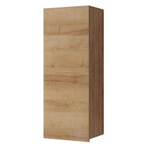 Závěsná skříňka CALABRINI WISZ PION, 45x117x32, dub zlatý
