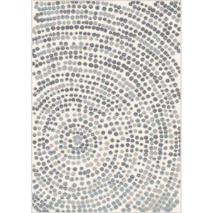 Moderní kusový koberec Boho 04GYG | šedý Typ: kulatý 160 cm