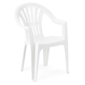 Tradgard KONA Židle nízká - bílá