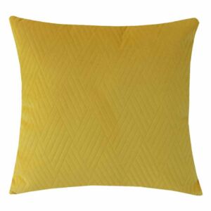 Dekorativní polštář - žlutý 45x45cm