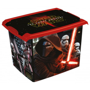 Keeeper Box na hračky, dekorační Star Wars 20,5 l - černý