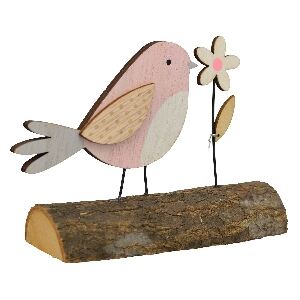 Jarní dekorace Ptáček na klacíku