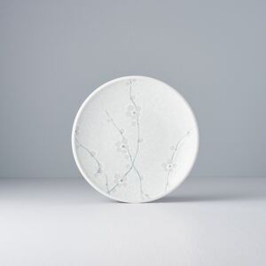 MADE IN JAPAN Sada 2 ks: Přílohový talíř White Blossom 20 cm, Vemzu