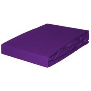 Maxi-Drew Napínací prostěradlo Jersey 120x200 cm fialová