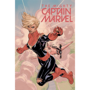 Plakát - Captain Marvel (Flight)