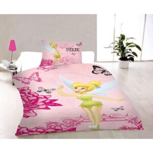 Jerry Fabrics Povlečení Fairies Pink - 140x200, 70x90