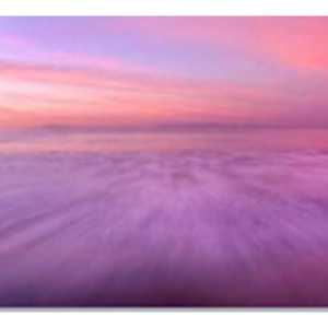 KARE Obraz na skle Horizon Sunset 70x180 cm