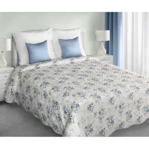 Přehoz na postel MARTA 220x240 cm modrá Mybesthome