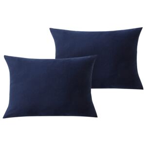 MERADISO® Povlak na polštář, 50 x 60 cm, 2 kusy (modrá)