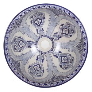 Arabské keramické umývadlo Fés 94
