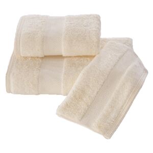 Dárková sada ručníků a osušek DELUXE Krémová, 650 gr / m², Modal - 17% modal / 83% výběrová bavlna
