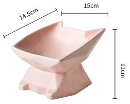 Vsepropejska Šary keramická miska pro psa Barva: Růžová, Rozměr (cm): 13 x 15