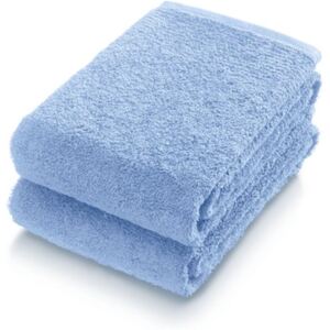 Sada 2 ručníků Frottana 50x100 cm - nebesky modrá