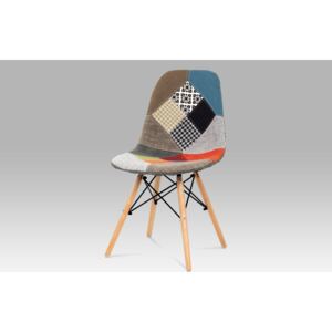 Jídelní židle patchwork / masiv buk CT-724 PW2