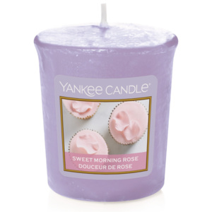 Yankee Candle votivní vonná svíčka Sweet Morning Rose