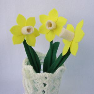 Narcis žlutý - krémový střed