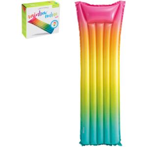 INTEX Matrace nafukovací duhová 170x53cm lehátko do vody 58721